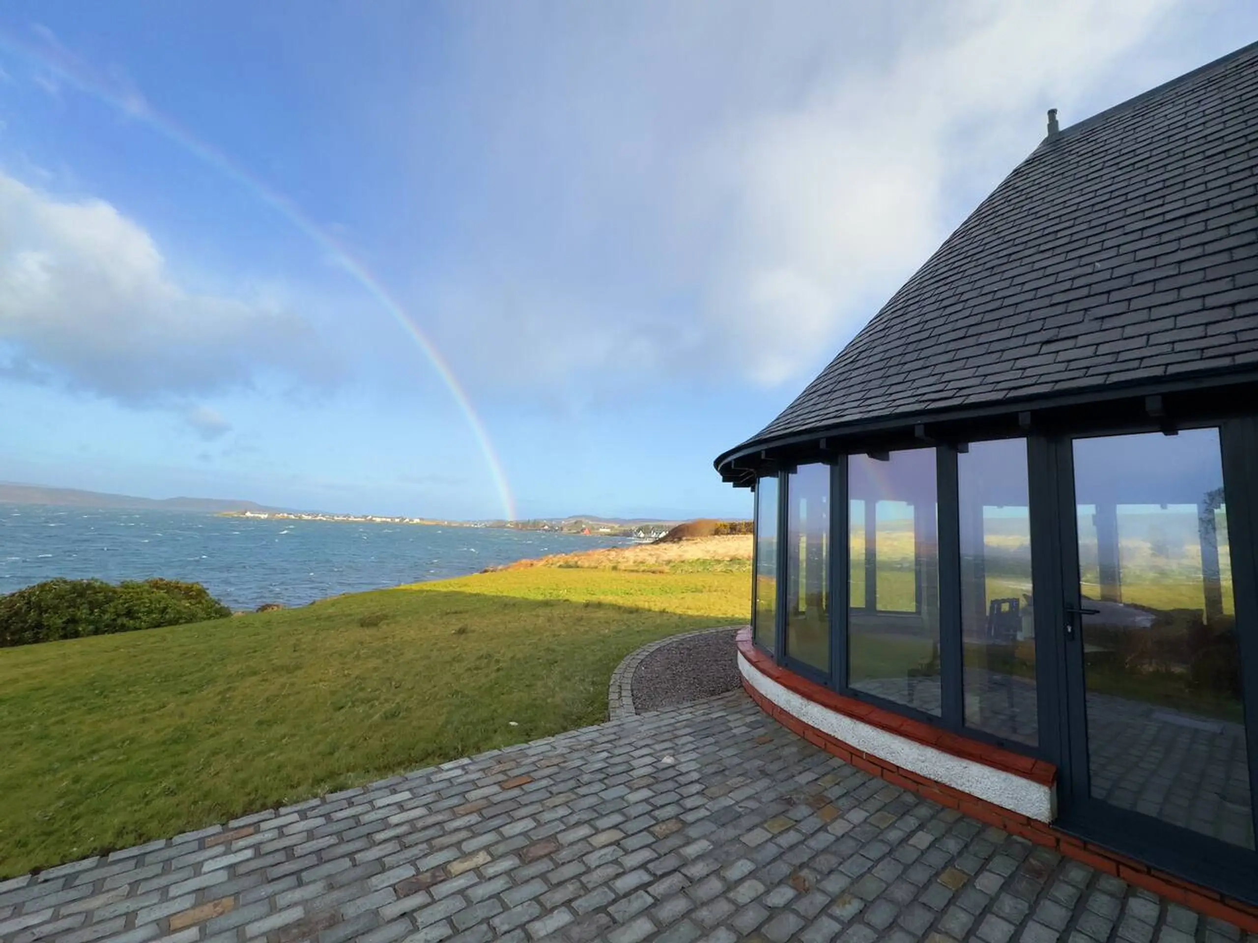 Rainbow over the bay